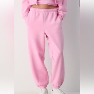 MORGANITE PINK SWEATPANTS